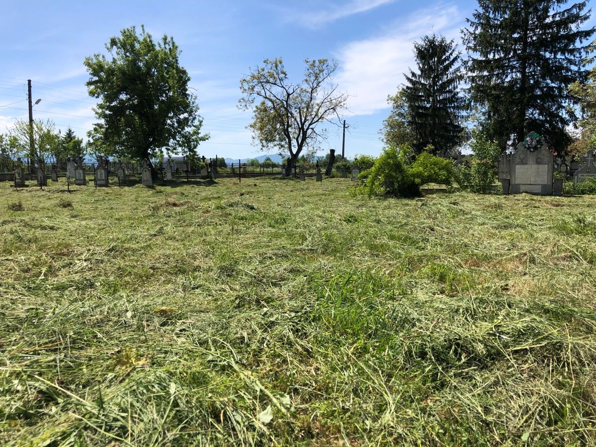 Cimitir cu monumente — întreținere și lucrări de cavou